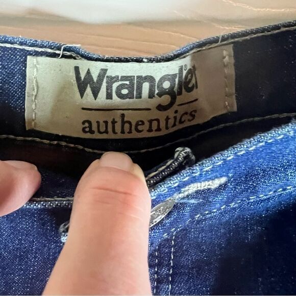 Men’s Wrangler Carpenter Style Fully Fleece Lined Jean‎ Size 38x30 - Picture 3 of 9